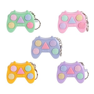 Divertente gioco di memoria giocattoli di formazione di memoria elettronica Controller di gioco a forma di lampeggiante Mini labirinto di memoria con portachiavi design originale - Product Image 3