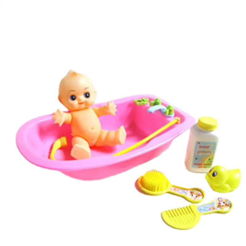 HY צעצועים מספקים אצווה מעורבת של צעצועי ילדים מים משחקים בובות אמבטיה גדולות עם תינוקות רוחצים ברווזונים 0.3