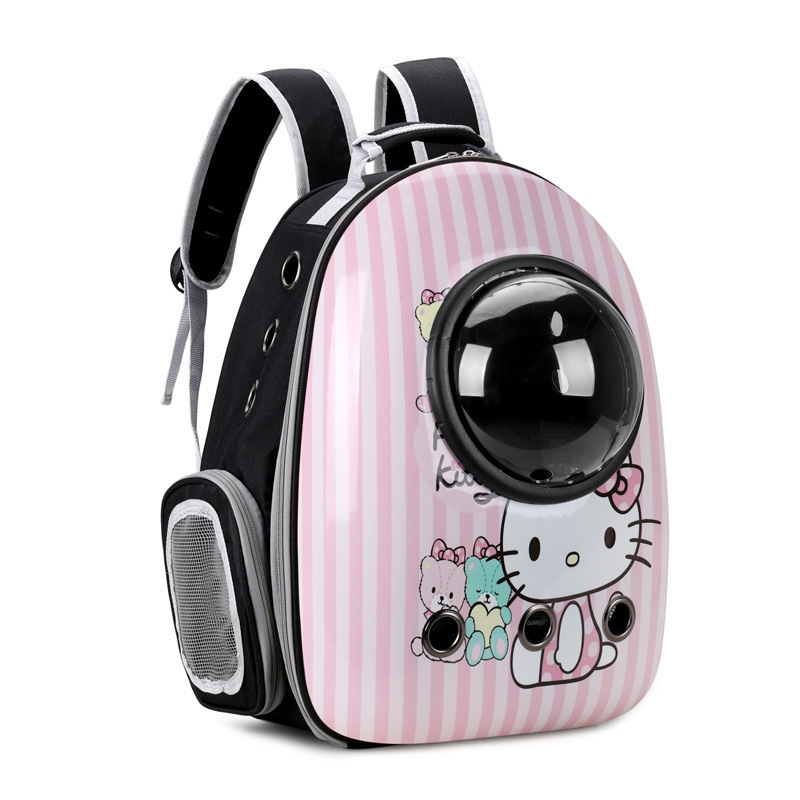 Side-opening pink Hello Kitty
