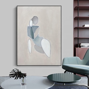 キャンバスに手作りされた手描きの抽象的な油肖像画の壁の芸術の装飾リビングルームのためのヌード絵画