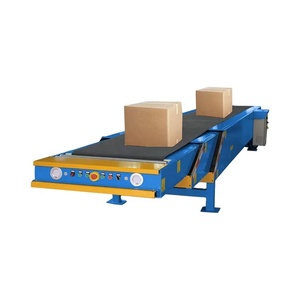 Cinta transportadora telescópica extensible usada para cargar contenedores de camiones, equipo de descarga - Product Image 1