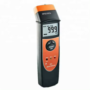 แบบพกพา CL2 เครื่องตรวจจับคลอรีน 0 ~ 100PPM CL2 เครื่องวิเคราะห์ก๊าซ 0.1PPM LCD คลอรีนเครื่องทดสอบเมตรเสียงปลุก Backlight - Product Image 3