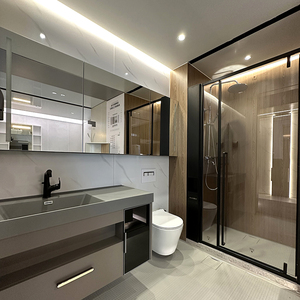 Tùy chỉnh tích hợp phòng tắm SMC gốm gạch phạm vi prefab mô-đun phòng tắm - Product Image 4