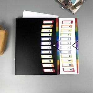 12分区文件扩充文件夹分类书文件收纳袋文件收纳器 - Product Image 4