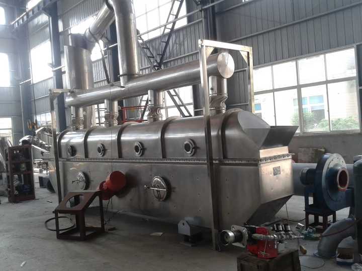 Factory Price Totally Enclosed Structure Vibrating Fluidized Bed Dryer for Salt