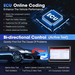 Lanciare X431 PRO 5 obd2 strumento di diagnostica J2534 strumento di riprogrammazione scanner ECU codifica Online con 50 + servizi con CANFD & DOIP - Product Image 4