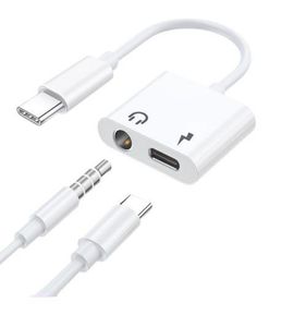 适用于iPhone 15耳机适配器USB C至3.5毫米耳机和充电器适配器，2合1 C型至Aux音频插孔和快速充电 - Product Image 5