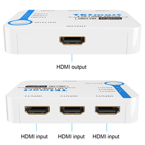 TESmart-conmutador HDMI de entrada 3 y salida 1, interruptor de detección automática HDCP 2,2 HDR EDID 4K60Hz HDMI