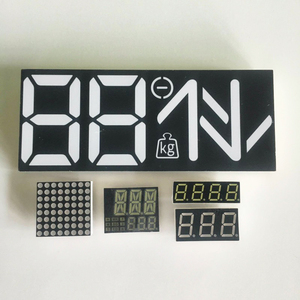 LED-Ziffern anzeige 20 Zoll Super Green 4-stellige 7-Segment-LED-Anzeige 8x8 RGB quadratische LED-Matrix - Product Image 2