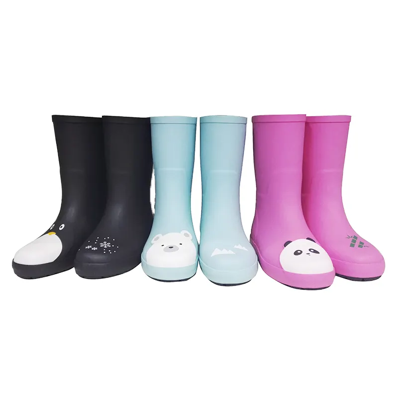 LAPPS vendita calda per bambini bambini stivali da pioggia impermeabili scarpe da ginnastica per bambini calzini in gomma morbida suola di sicurezza stivali