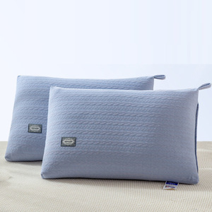 JOUYI Knitted Twisted Massage Cervical Pillow High Loft Non Sagging Single <strong>Sleep</strong> <strong>Aid</strong> for Neck Support - Product Image 3