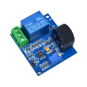 DC12V 0-5A Módulo de sensor de protección contra sobrecorriente AC Sensor de detección de corriente relé Salida de señal de conmutación - Product Image 3