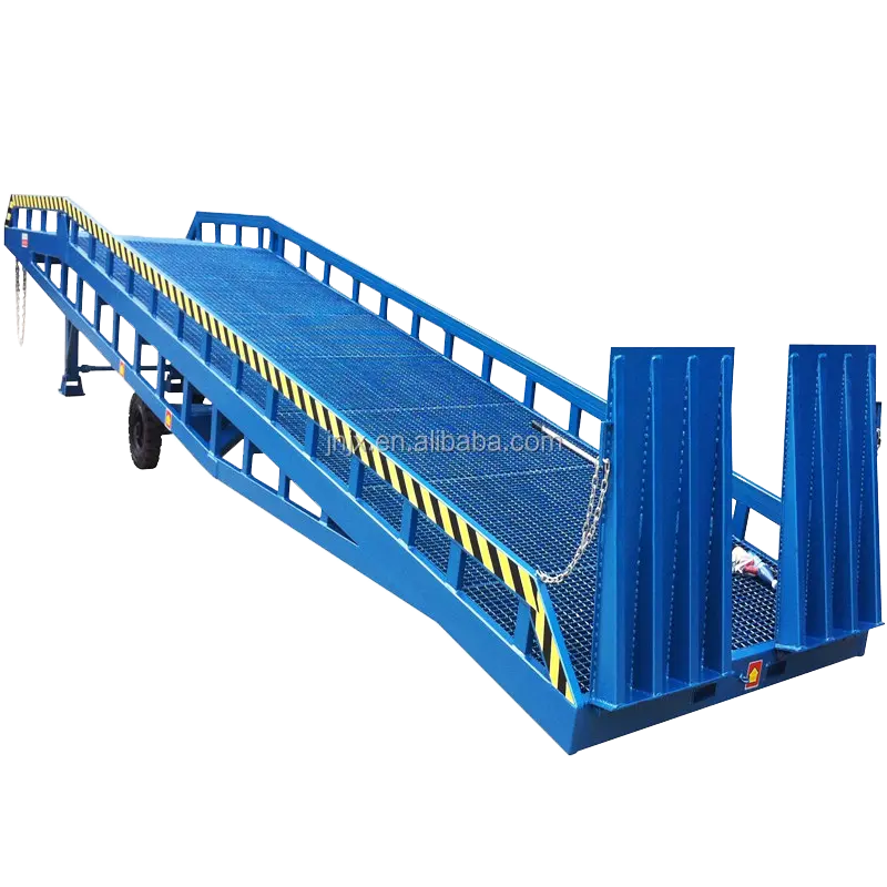 Mobile Dock Leveler Warehouse Truck Loading Unloading Bay Container Lift Ramps Working Platform With Ce Certificate