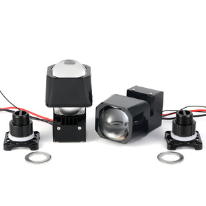 Toptan fabrika fiyat 1.5 inç hi/lo işın Matrix araba güçlendirme için LED projektör Lens aydınlatma odak far - Product Image 2