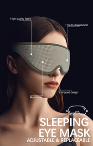 หน้ากากปิดตาปรับได้รูปตัวซีคัพ3D ปรับแต่งโลโก้ได้ - Product Image 6