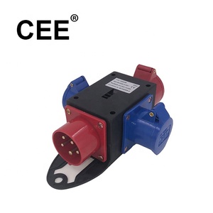 CEE spina E la presa di 32A 2P + E multi-funzione di presa multi way adattatore presa 230v - Product Image 6