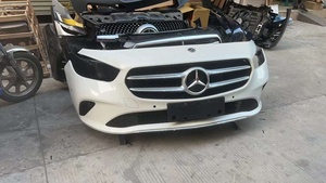 Ön tampon meclisi ön yüz vücut kiti farlar olmadan Mercedes Benz B sınıfı W247 burun kesim meclisi için komple - Product Image 4