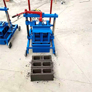 Mini máquina de entrelazado de ladrillos, bloque de pavimentación y piedra curva, Manual, sólido, pequeño, usado, cemento, arena - Product Image 5