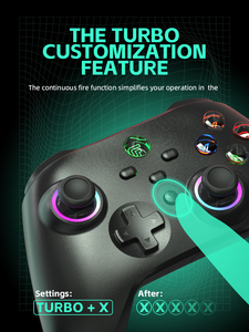 Controlador de juego inalámbrico Spot Direct con luces LED para PC/Android Gamepad Controller - Product Image 6