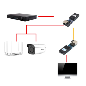 Mini 1.25G Gigabit Fiber Optical Media Converter 1000Mbps Single Mode 3-5Km UPC/APC SC-Port A/B Port - Product Image 1