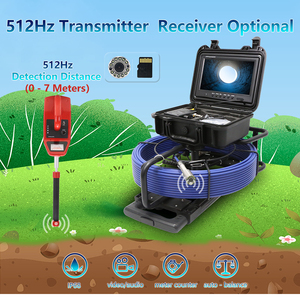 Cámara de serpiente de 20m, 30m, 40m con cámara DVR, cámara de inspección de tubería - Product Image 2