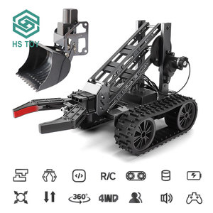 HS Mech hariot Diy сборочная модель металлическая Водяная бомба трюк Радиоуправляемый автомобиль комплект игрушечный двигатель с программированием - Product Image 3