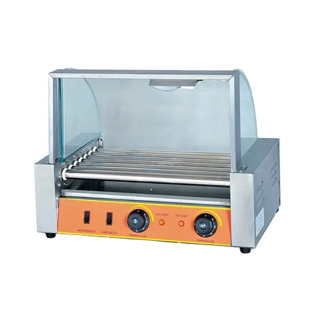 Calentador de salchichas de vidrio templado de alta definición, Calentador de vapor, equipo de aperitivos