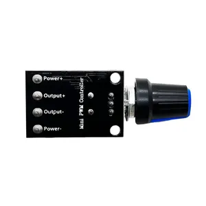 10A <strong>PWM</strong> <strong>DC</strong> <strong>Motor</strong> <strong>Speed</strong> <strong>Controller</strong> Governor 5V 12V Voltage Regulator LED Dimmer Power <strong>Controller</strong> Electronic Accessory - Product Image 5
