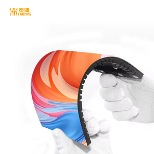 Creativo anteriore magnetico manutenzione flessibile HD modulo Led morbido P2 P2.5 P3 curvo pubblicità schermo per varie forme - Product Image 4