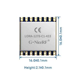 CE認証lora1278-C1 433通信モジュールsx1278ワイヤレスRF Internet of Things RFモジュール - Product Image 4