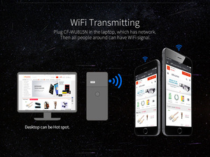 WIN Linux MAC OS için RTL8188 ile toptan COMFAST 150Mbps Nano WiFi USB adaptörü kablosuz - Product Image 5
