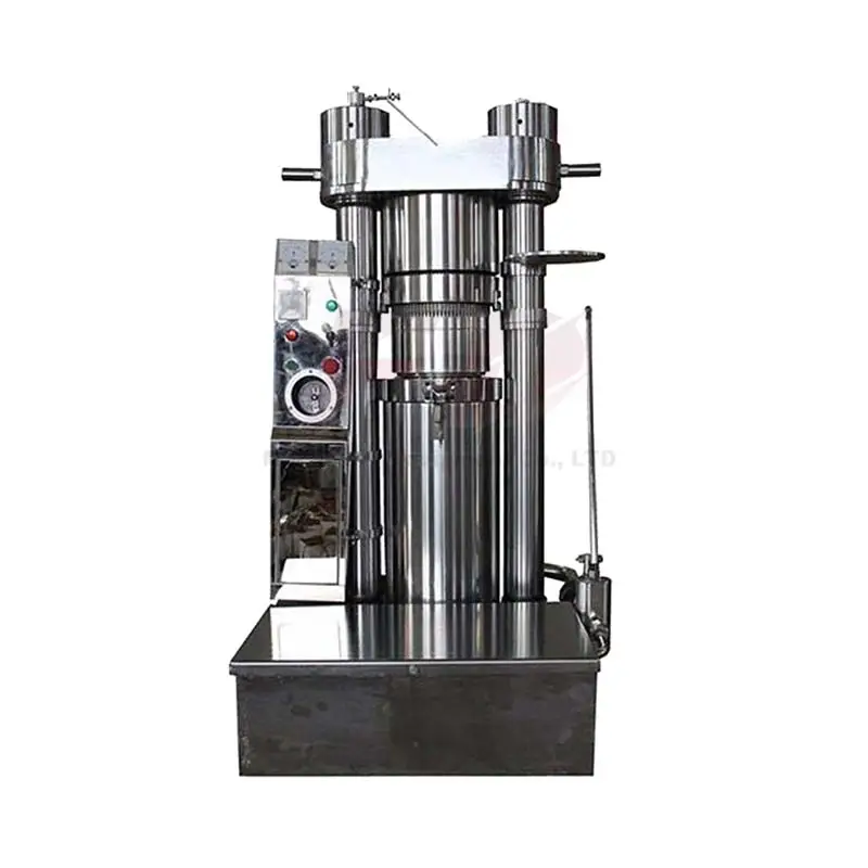 Prensa hidráulica de aceite de sésamo, máquina de prensado en frío de gran capacidad, novedad