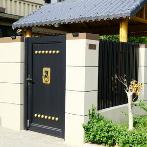 Hiện đại khu dân cư bên ngoài thiết kế cửa kim loại tự động điện cửa trượt đường lái xe điều khiển từ xa vườn cổng - Product Image 3