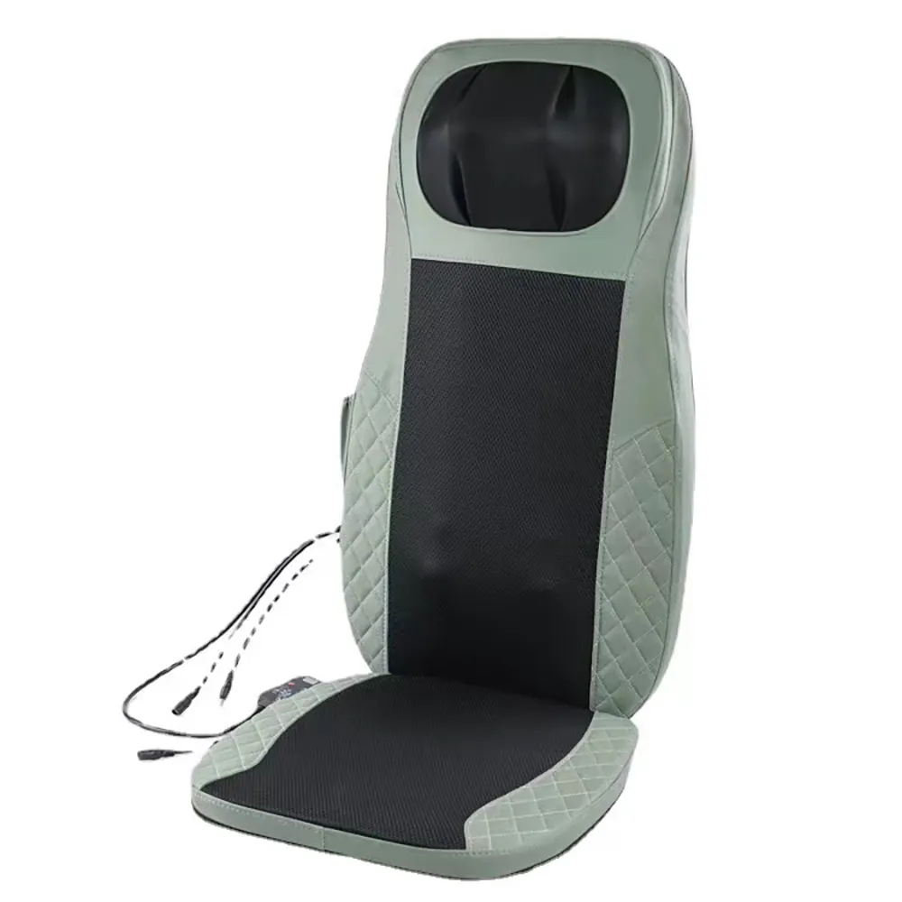Elektrischer Shiatsu-Luftdruck massage gerät mit niedrigem Rücken und Nacken Kissen Hintern Wirbelsäule Kneten Ganzkörper-Autos itz Tragbarer Massage stuhl