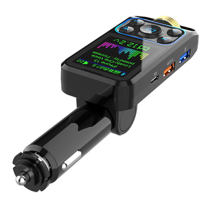 OEM มาใหม่12V/2.5A BT โทร EQ QC3.0ปรับเสียง pd/ ที่ชาร์จในรถยนต์เครื่องส่งสัญญาณ FM BC83ที่ชาร์จในรถยนต์ USB คู่ TF ดิสก์ U MP3 - Product Image 4