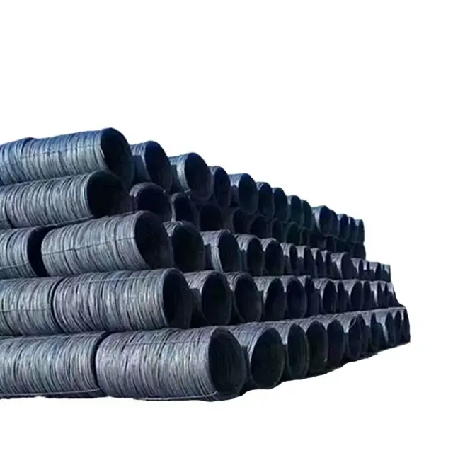 Hongzheng Brand Q195 or Q235 low carbon steel iron wire drawn wire for nail making in China with low factory price