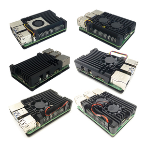 Raspberry Pi 5 Caja de disipador de calor de aluminio con ventilador de refrigeración de 5V para Raspberry Pi 5 Caja de metal - Product Image 6