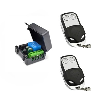 Metallo Push 4 pulsanti telecomando RF433MHz trasmettitore universale porta Garage apriporta duplicatore remoto Clone clonazione codice chiave - Product Image 4