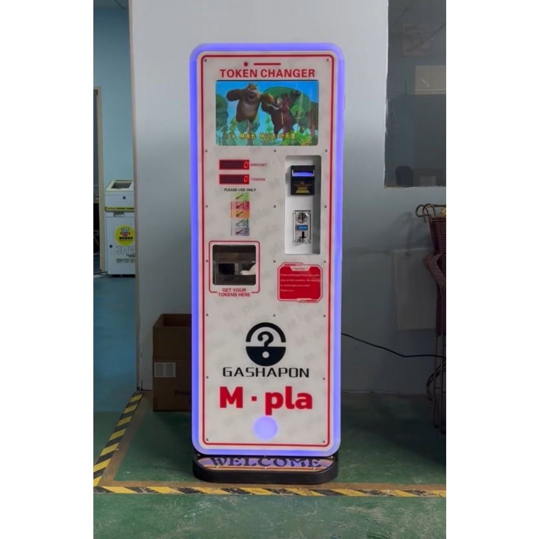 Écran AD avec billets + pièces + portefeuille électronique