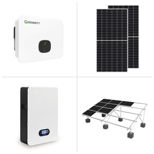 Solarasia Hybrid off Grid Solar Energy <strong>System</strong> 3-30KW with Lead Acid Battery <strong>PWM</strong> <strong>Controller</strong> for Home Solar Power - Product Image 2