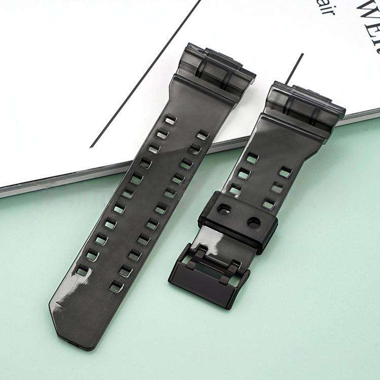 Esmerilado translúcido negro + cierre negro