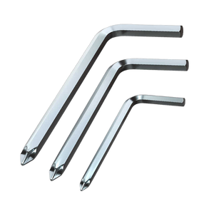 S2钢双端l形十字键驱动器六角扳手内六角扳手紧空间修理工具公制OEM定制 - Product Image 1