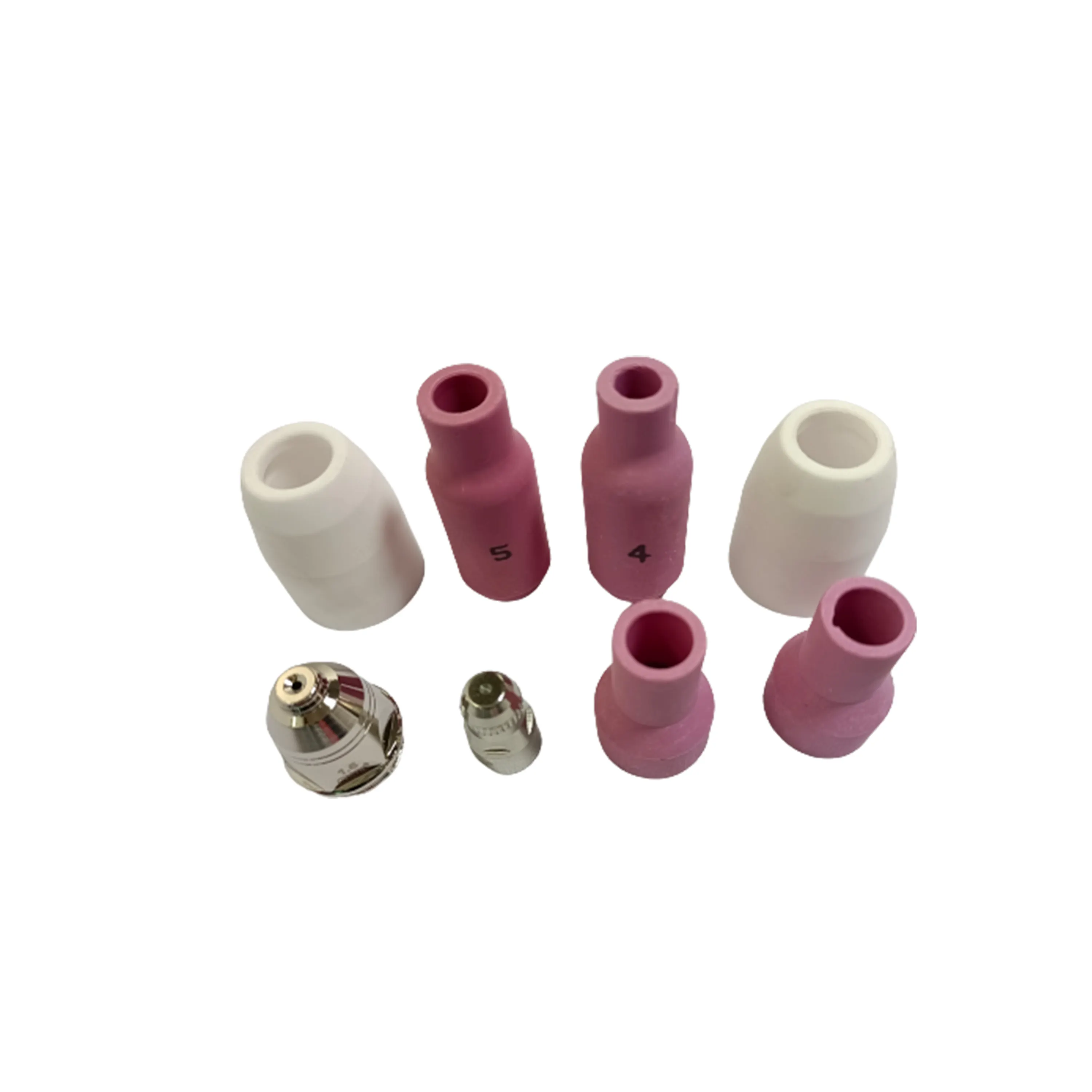 Pila y boquilla de cerámica de alta calidad, accesorios consumibles para soplete de soldadura tig