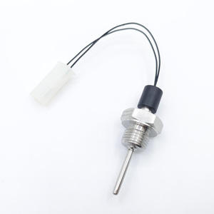 <strong>PT1000</strong> RTD <strong>Temperature</strong> <strong>Sensor</strong> Probe <strong>Analog</strong> <strong>Output</strong> Stainless Steel Shielded Cable for HVAC Systems 1/4 Inch NPT Thread - Product Image 2