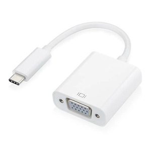 促销原始设备制造商USB3.1 C型至VGA适配器转换器高清连接4.0毫米24AWG电缆C型视频适配器 - Product Image 1