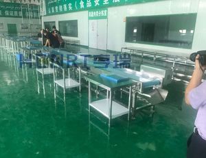 Six Workers Station Apricot <strong>Pear</strong> Peach Sorting Selecting Table Conveyor - Product Image 5
