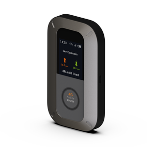 CAT6 4G AC1200Mbps Router portatile con Display LCD telecomando TR069 servizio Firewall QoS Modem Plug-and-Play - Product Image 1