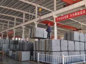 Escalera de marco de acero de bloqueo de anillo galvanizado de alta calidad Diseño industrial Andamio multiusos Libro mayor horizontal China Direct - Product Image 5