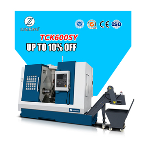 Twin Spindle <strong>Cnc</strong> <strong>Lathe</strong> TCK600SY <strong>c</strong> Y <strong>Axis</strong> <strong>Cnc</strong> <strong>Lathe</strong> <strong>Machine</strong> - Product Image 2