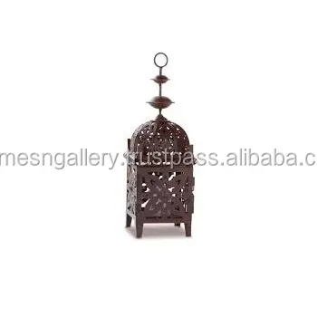 Finition de haute qualité Conception et taille personnalisées Petite lanterne à bougie marocaine décorative pour la décoration de la maison utilisée en Inde